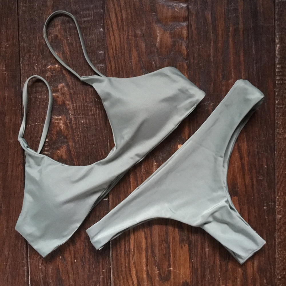 NEW Leafy Green Bikini